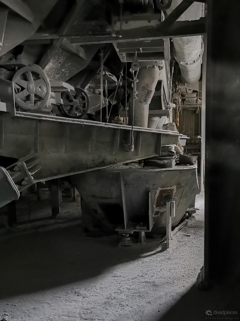 Fahrweg Schiebebuehne Pressen Hangseite